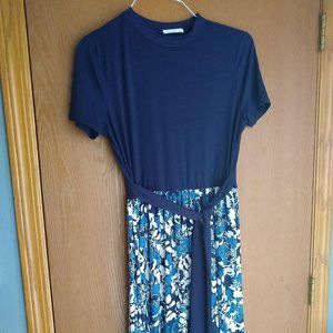 Reborn J navy blue dress
